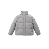 Men's Corduroy Spliced Puffer Jacket